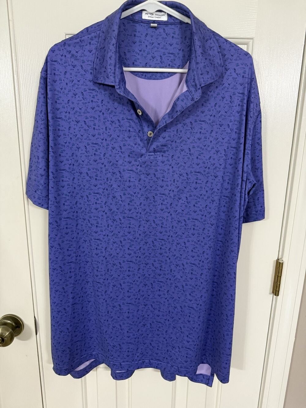 Peter Millar Summer Comfort Polo L Excellent Condition
